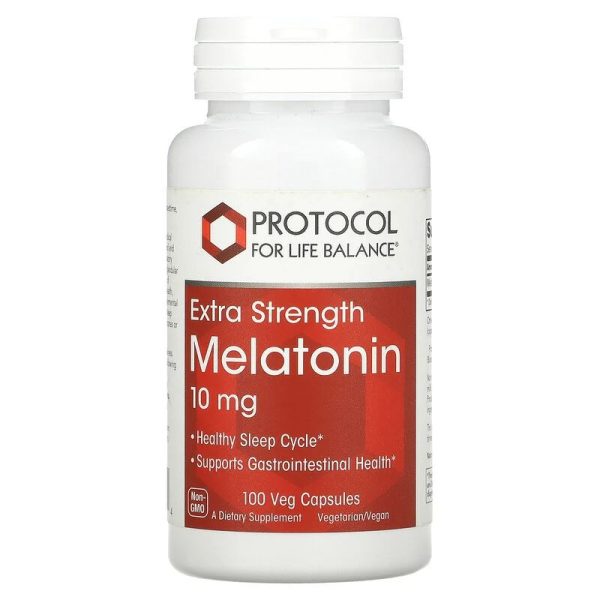 Melatonin Extra Strength - 10mg (100 Veggi Caps)