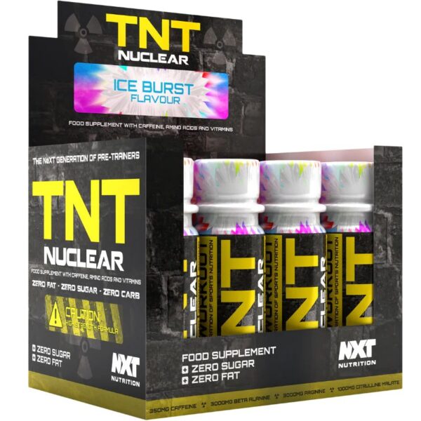 NXT Nutrition TNT Nuclear Shots (12 pack) Ice Blast