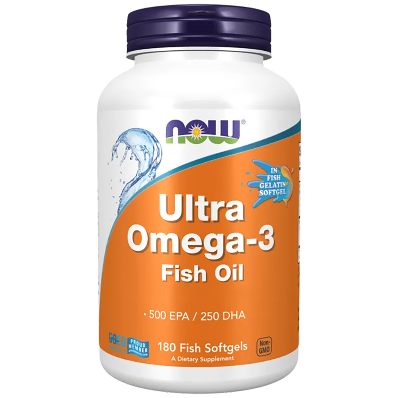 Ultra Omega-3 Fish Oil (180 softgels)