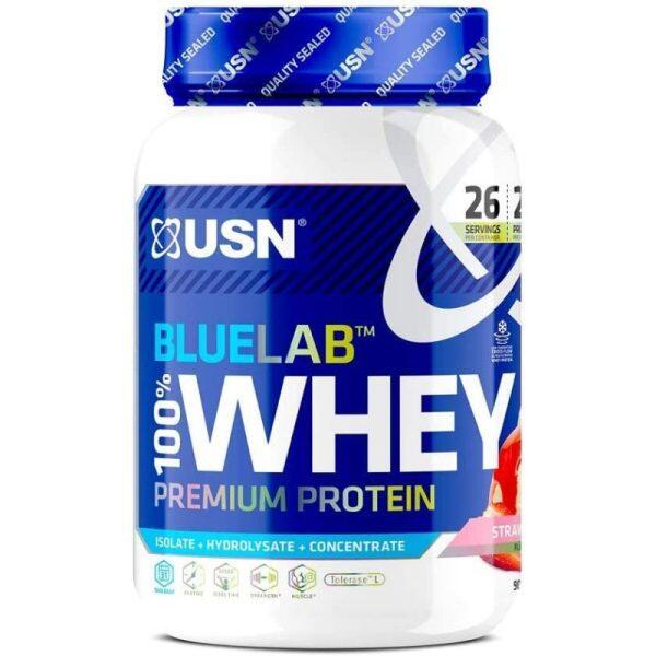 BlueLab Whey (908 gr) Strawberry