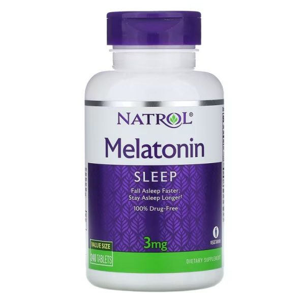 Melatonin, 3 mg (240 tabs)