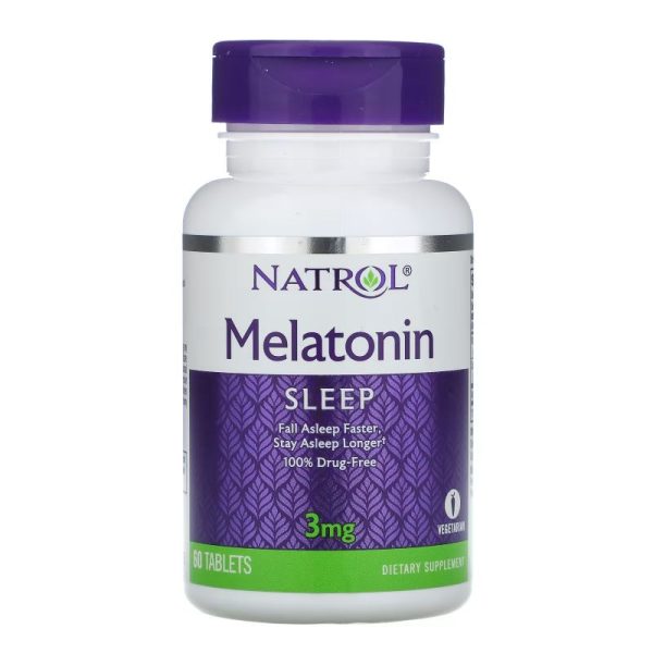 Melatonin, 3 mg (60 tabs)