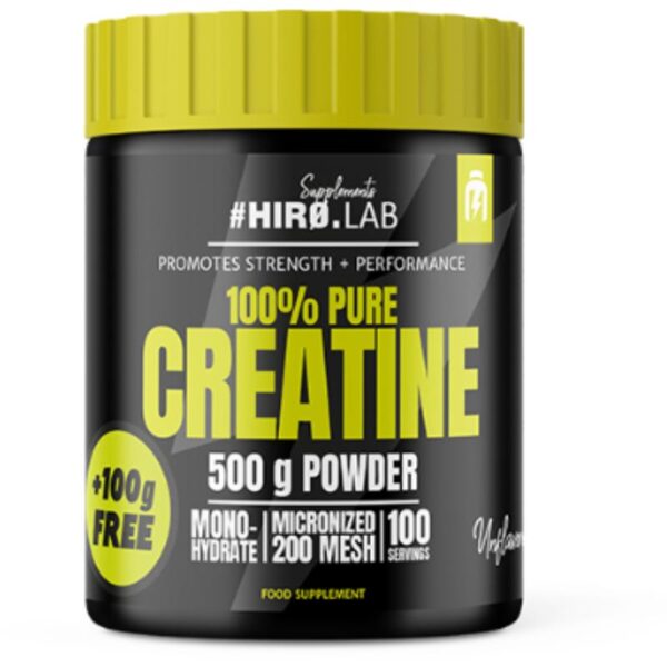 Creatine Micronized Powder (500+100g Gratis)