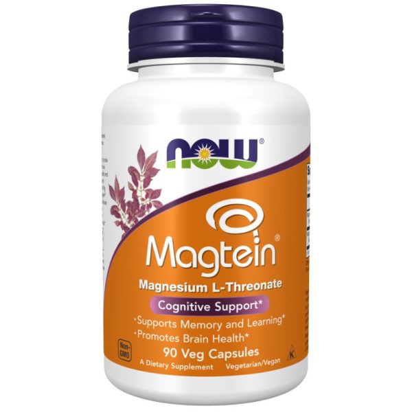 Magtein, Magnesium L-Threonate (90 Vcaps)