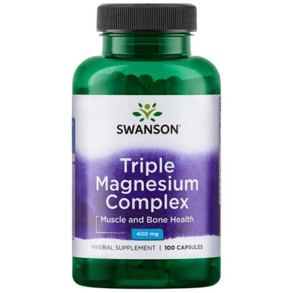 Triple Magnesium Complex 400mg (100 Caps)