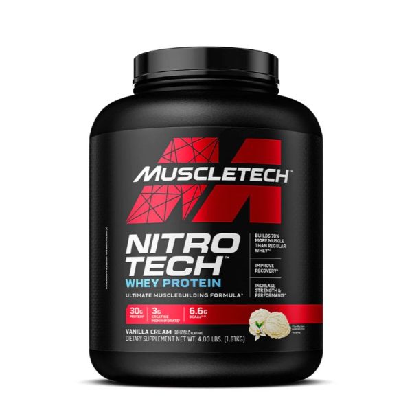Nitro-Tech® Whey Protein (1.81kg) Vanilla