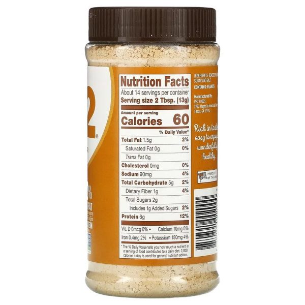 PB2 Powdered Peanut Butter (184 gram) Facts