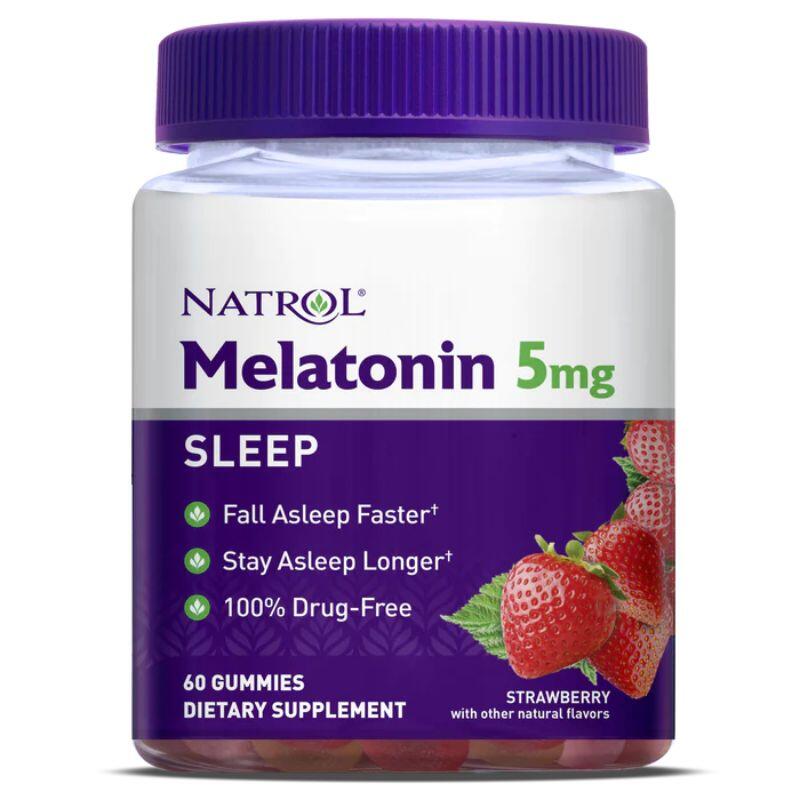 Melatonin Sleep 5mg Strawberry (60 gummies)
