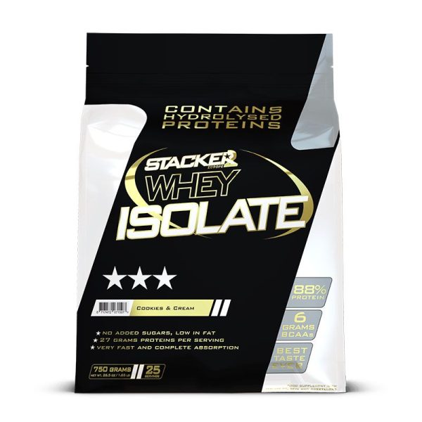 Stacker2 Whey Isolate (750 gr) Cookies & Cream
