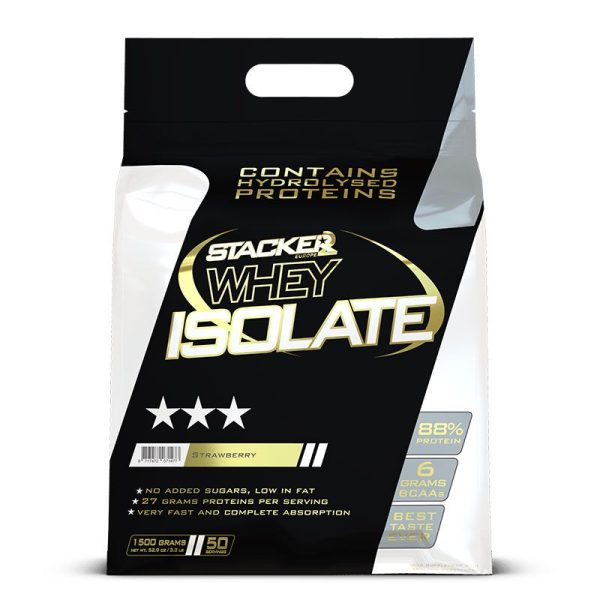 Stacker2 Whey Isolate (1500 gr) Strawberry