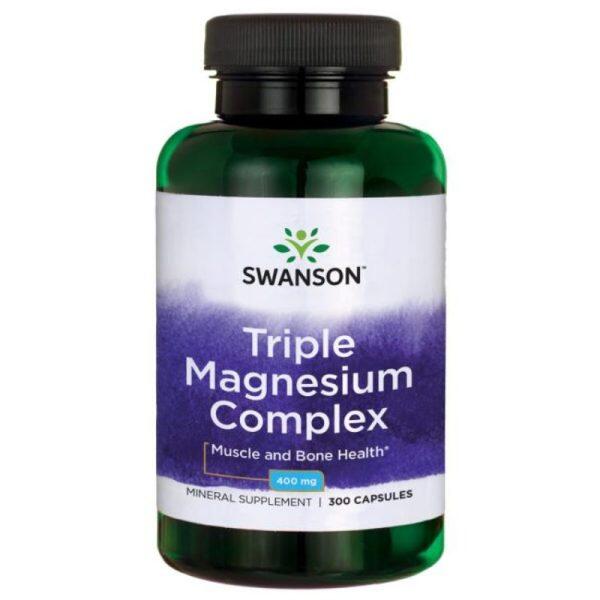 Triple Magnesium Complex 400mg (300 Caps)