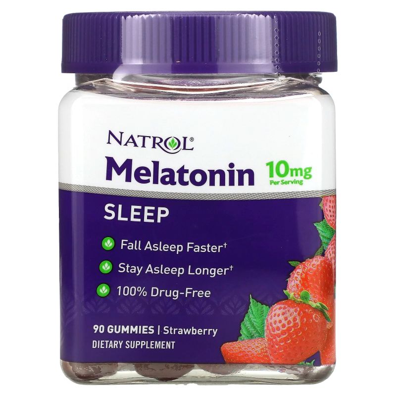 Melatonin Sleep 10mg Strawberry (90 gummies)