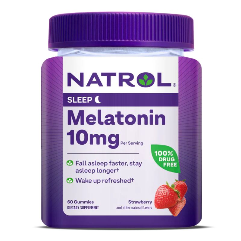 Natrol Melatonin Sleep 10mg Strawberry (90 gummies)