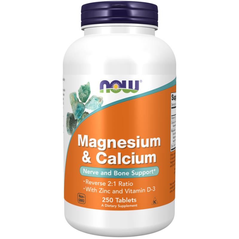 Magnesium & Calcium met Zinc en Vit D3 (250 tabl)