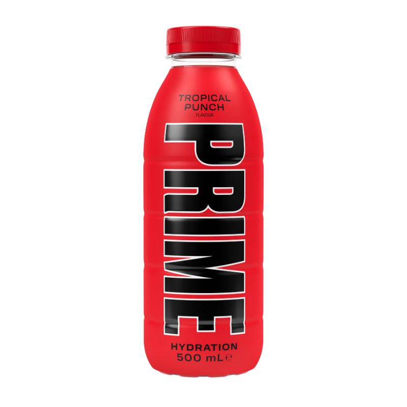 PRIME Hydration Drink (3 x 500ml) Tropical Punch