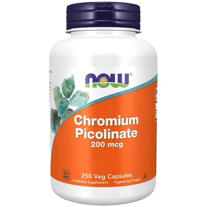 Chromium Picolinate 200mcg (250 Vcaps)