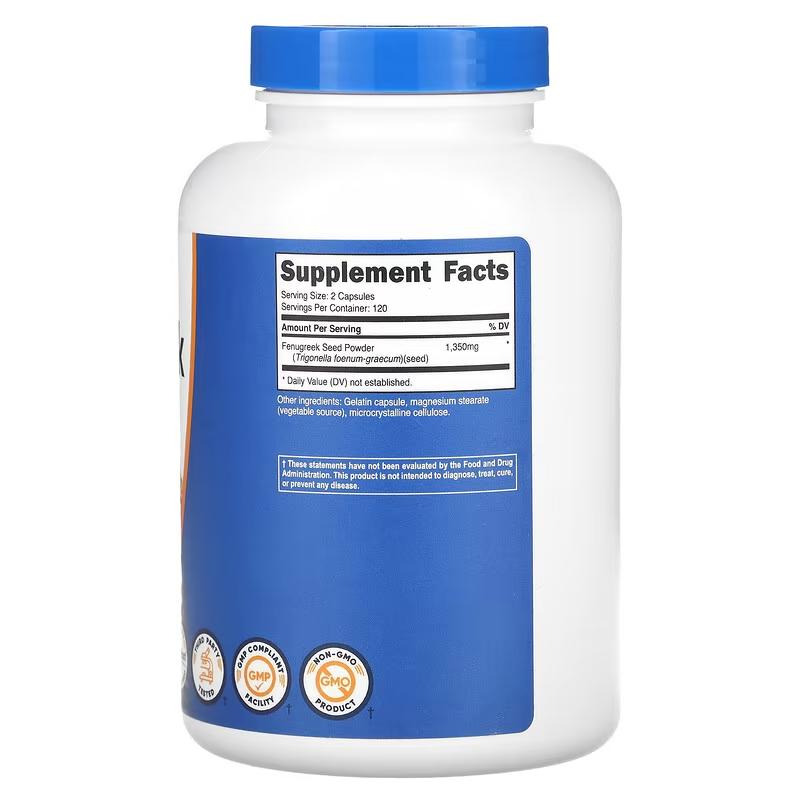 Nutricost_fenugreek_1350mg_240caps_facts