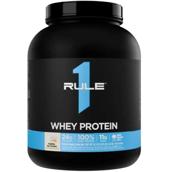 R1 Whey Protein (2.24 kg) Vanille Ice Creme Rule1