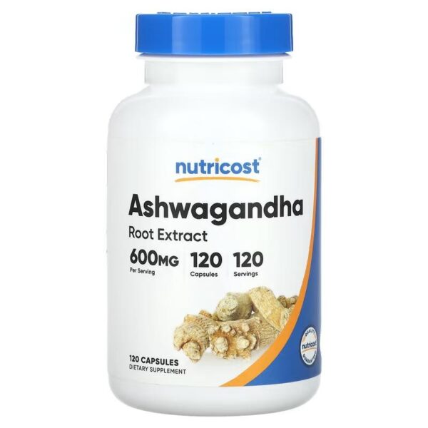 Ashwagandha Root Extract 600mg (120 Caps)