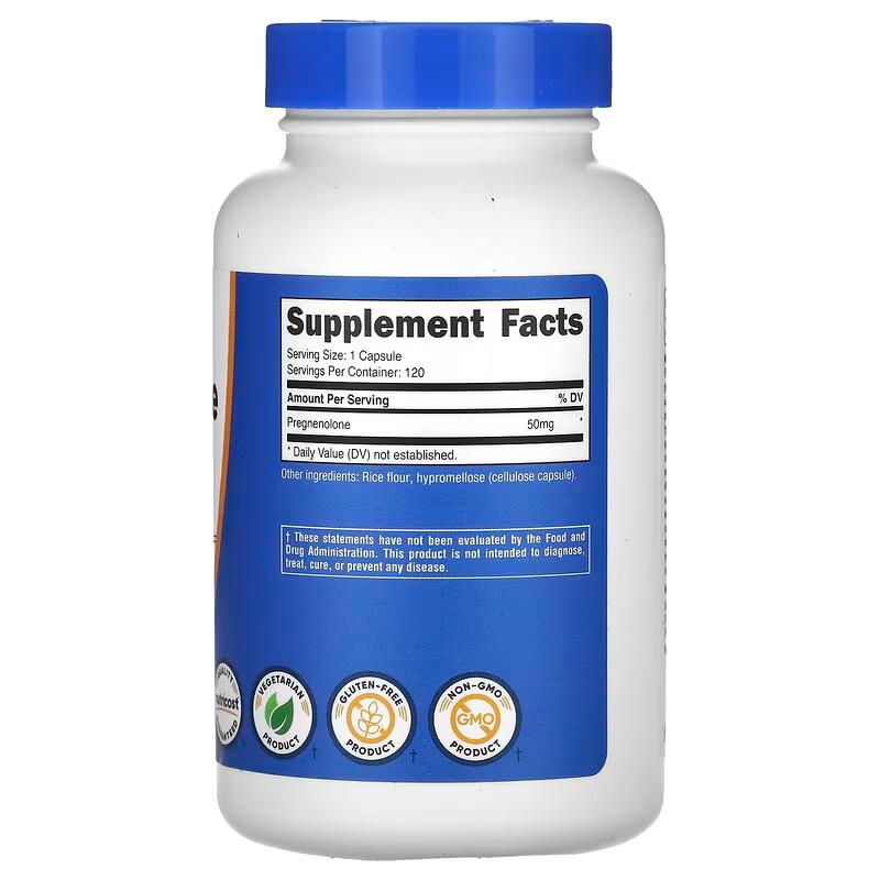 nutricost_pregnenolone_50mg_120capsules_facts