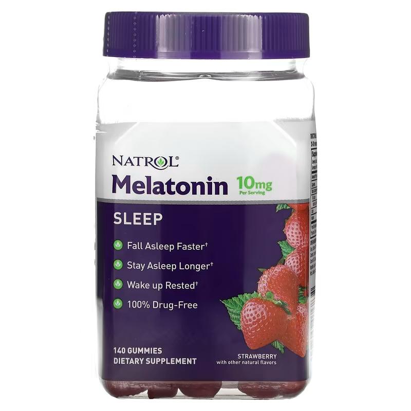 Melatonin Sleep 10mg Strawberry (140 gummies)