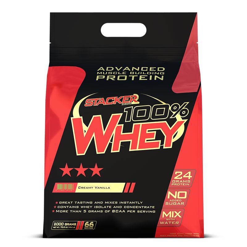 Stacker2 100% Whey (2000 gr) Creamy Vanilla