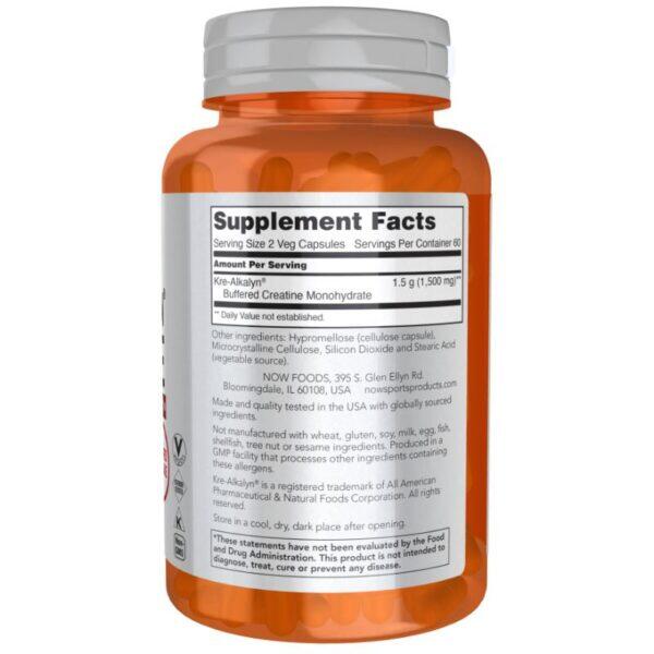 Kre-Alkalyn® Creatine (120 vcaps)
