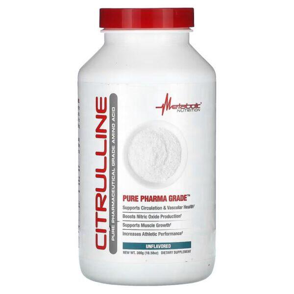Metabolic Nutrition Citrulline Unflavored (300 gram)