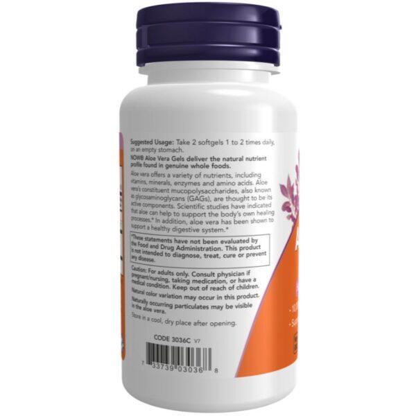 Now Foods Aloe Vera Gels 10,000mg
