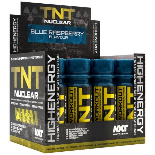 NXT Nutrition TNT Nuclear Shots (12 pack) Blue Raspberry