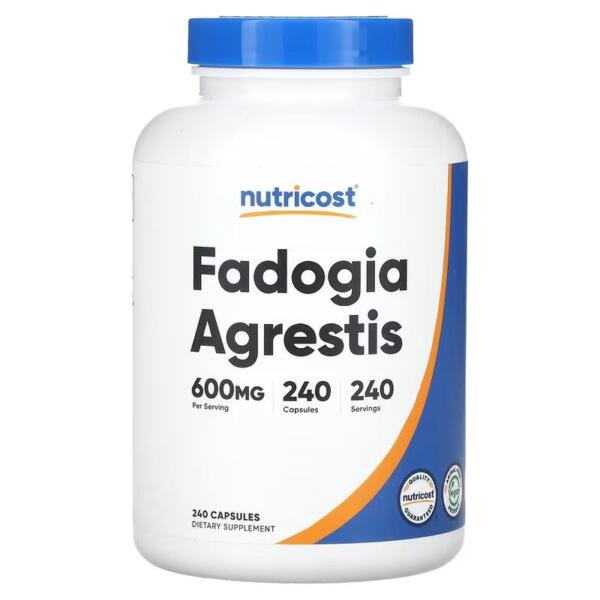 Fadogia Agrestis 600 mg (240 Caps) Nutrticost