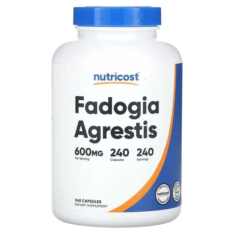 Fadogia Agrestis 600 mg (240 Caps) Nutrticost