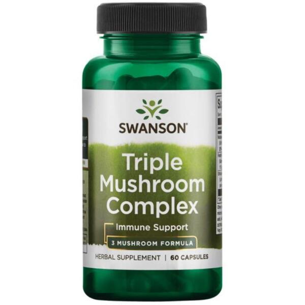 Swanson Triple Mushroom Complex (60 Caps)