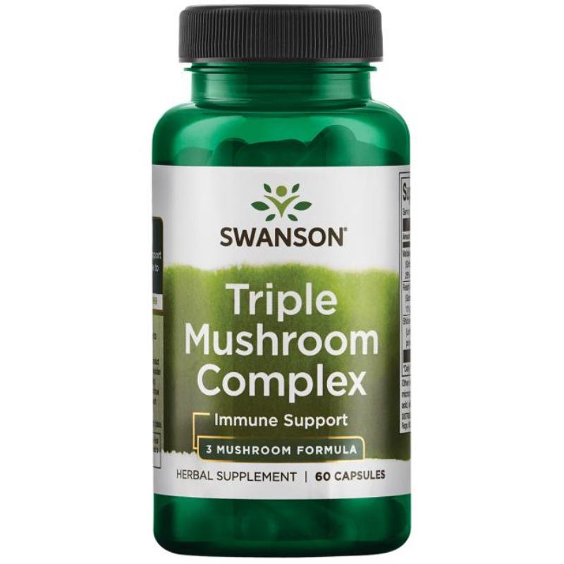 Swanson Triple Mushroom Complex (60 Caps)