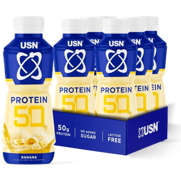 USN Trust 50 Protein (6 x 500ml) Banana