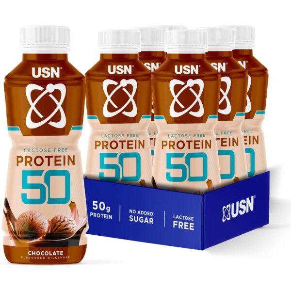 USN Trust 50 Protein (6 x 500ml) Chocolate