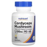 Cordyceps Mushroom 1100 mg (90 Caps)
