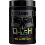 USN QHUSH Black Pre Workout (20 servings) Frosted Lemon