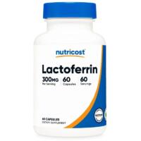 Lactoferrin 300mg (60 Caps) Nutricost