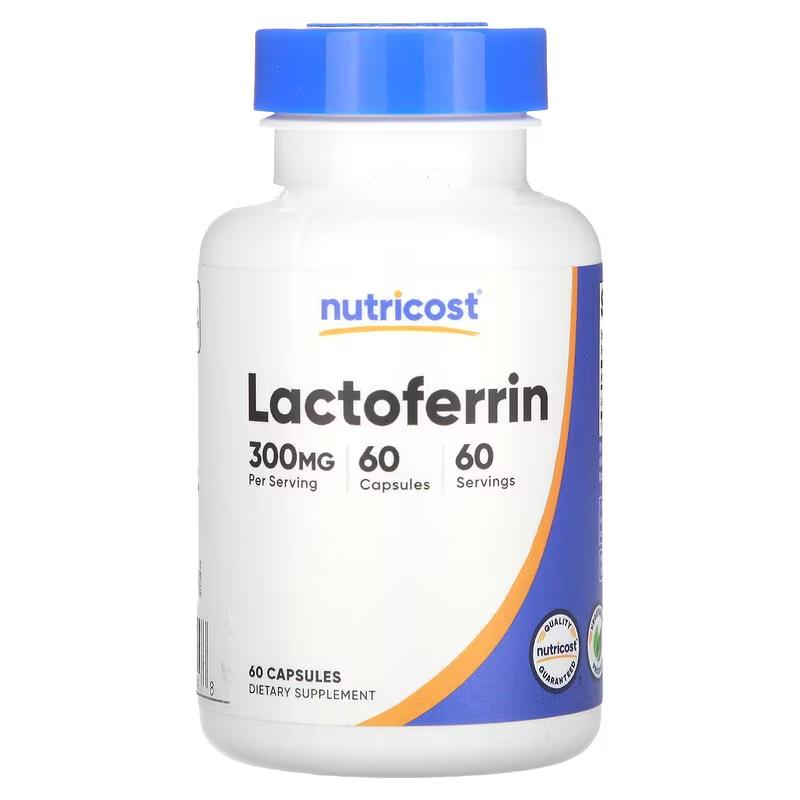 Lactoferrin 300 mg (60 Caps) Nutricost