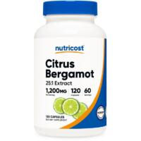 Citrus Bergamot 600mg (120 Caps) Nutricost
