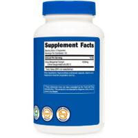 Citrus Bergamot 600mg (120 Caps) label Nutricost