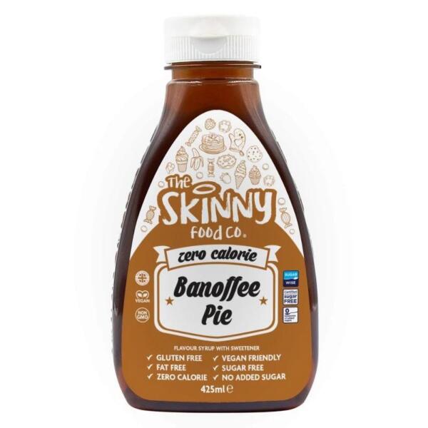 Skinny Syrup Banoffee Pie (425ml) The Skinny Food Co