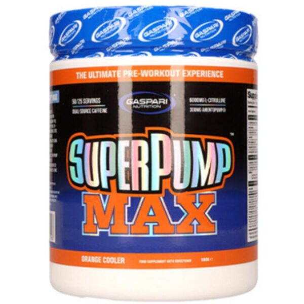 SuperPump Max (500 gram) Orange Gaspari Nutrition