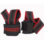 Deluxe Weight Lifting Straps with Wrist Wraps Grizzly Fitness