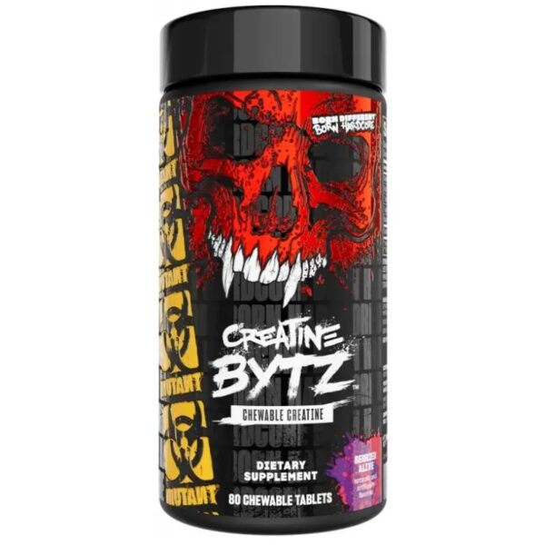 Mutant Creatine Bytz (80 chews) Berried Alive