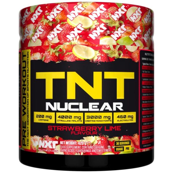 NT Nuclear Pre (30 servings) Strawberry Lime NXT Nutrition