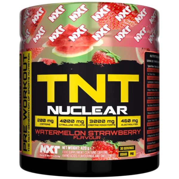 NT Nuclear Pre (30 servings) Watermelon Strawberry NXT Nutrition