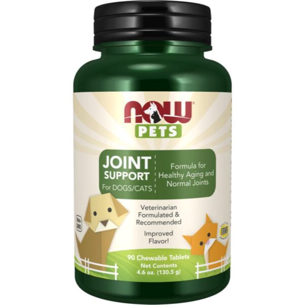 Joint Support For Dogs & Cats (90 kauwtabletten) Now Foods Pet