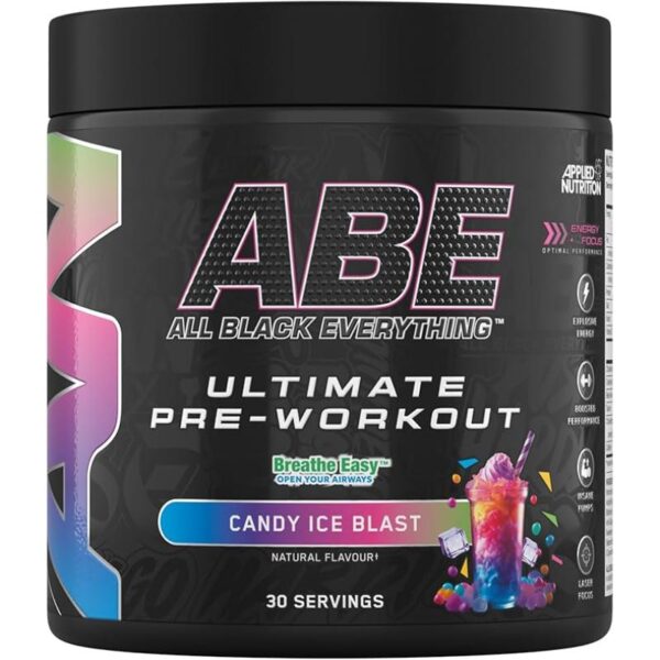 ABE - Ultimate Pre-Workout (30 servings) Candy Ice Blast